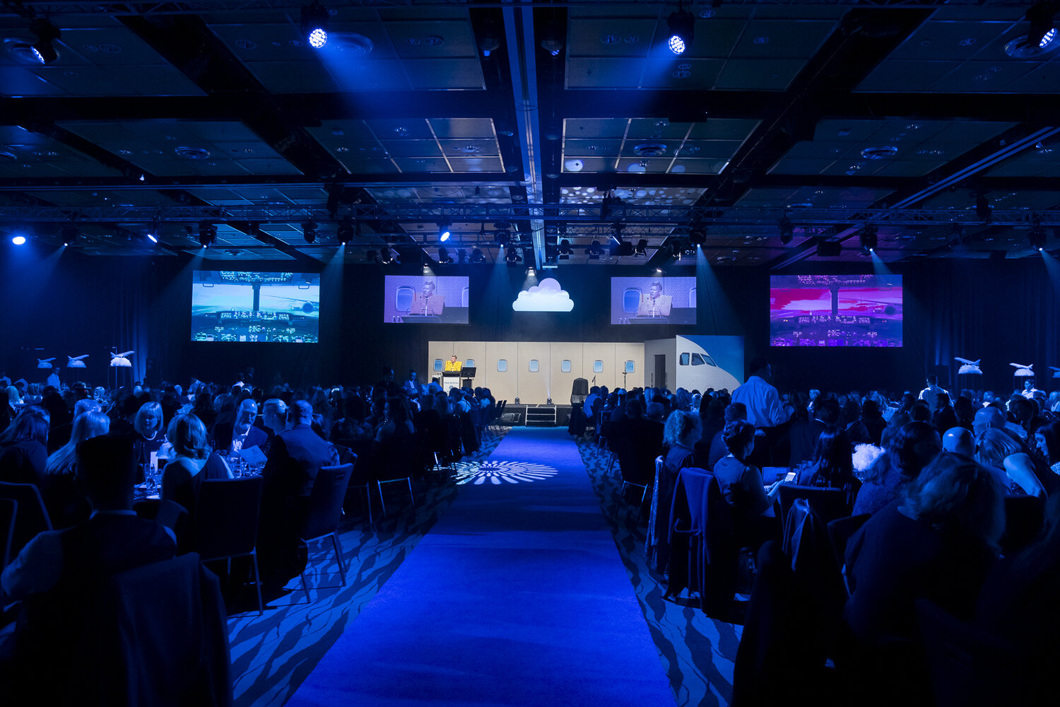 award dinner audio visual hire