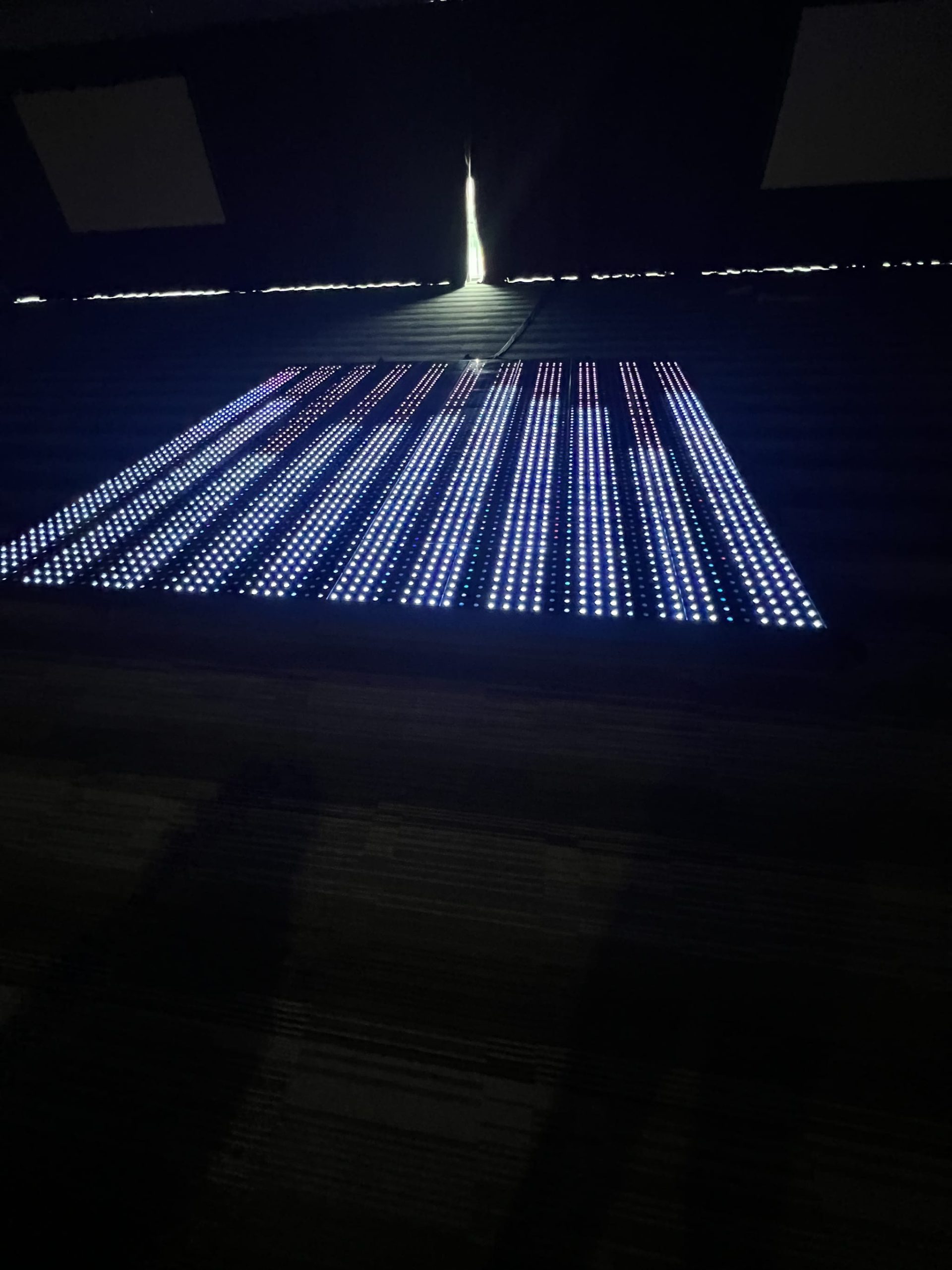 led dance floor hire